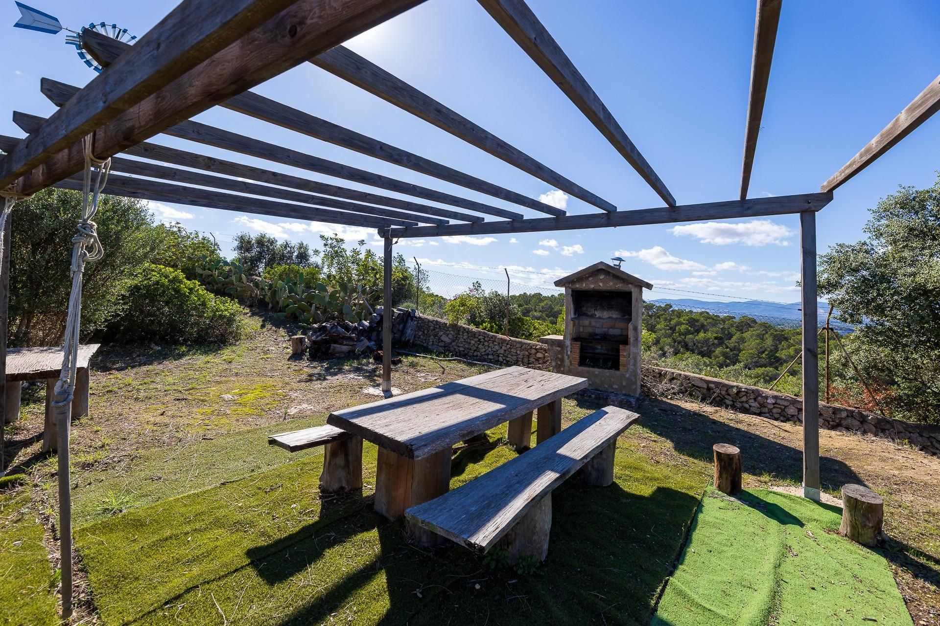 Terrace of House or chalet for sale in Marratxí  with Air Conditioner, Private garden and Alarm