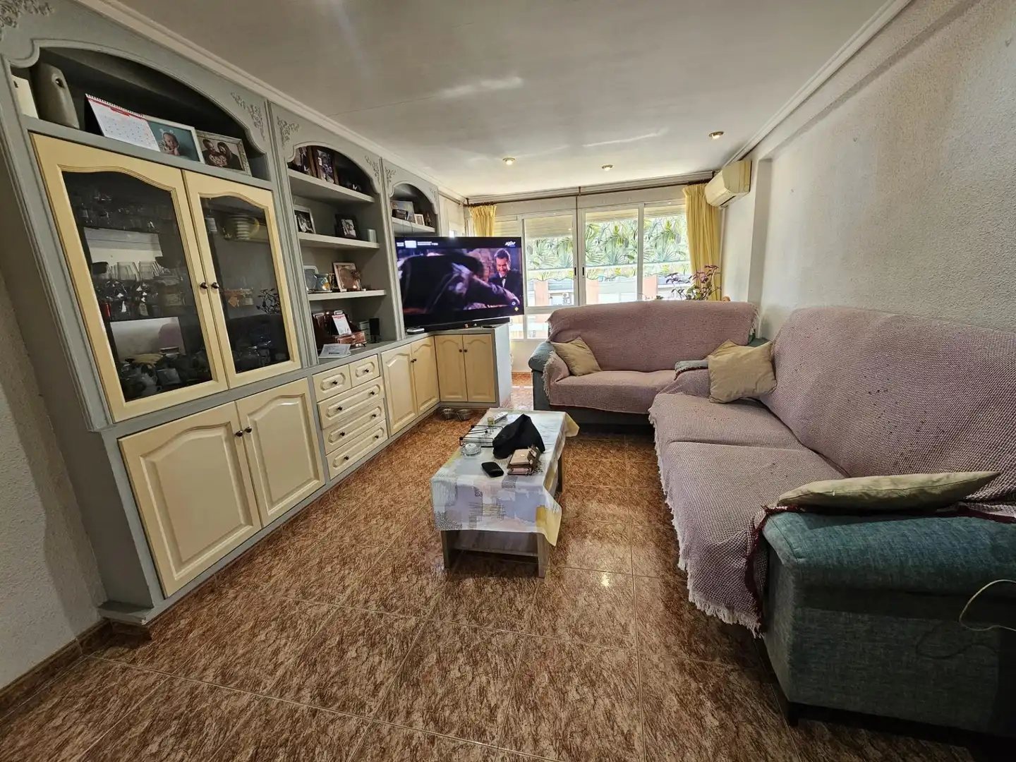 Sala de estar de Piso en venta en  Valencia Capital con Aire acondicionado, Amueblado y Balcón