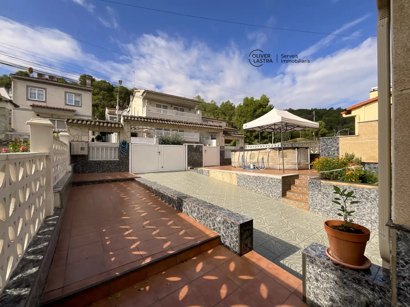 Terraza de Casa o chalet en venta en Sant Andreu de la Barca, Barcelona