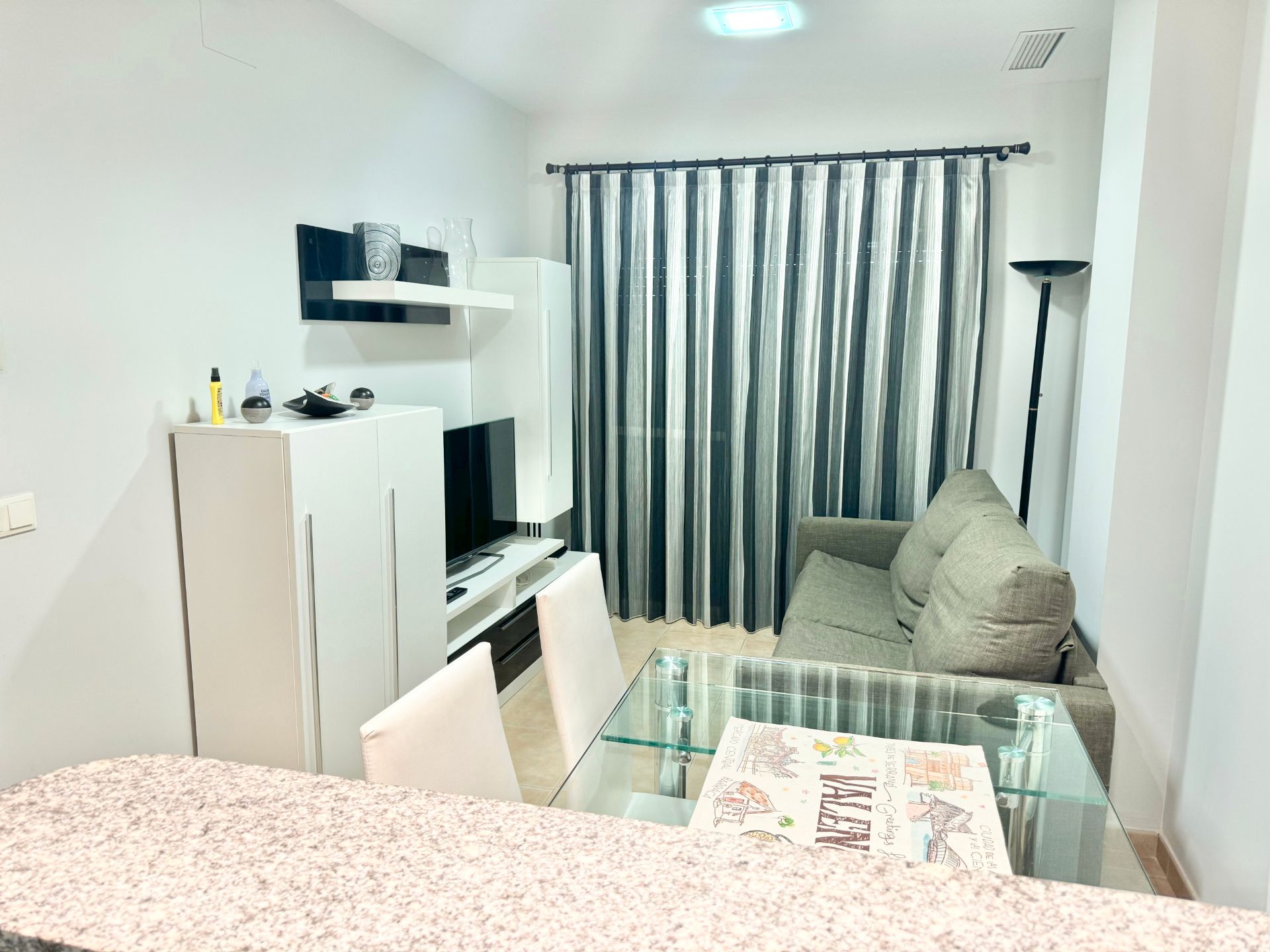 Living room of Apartment to rent in Canet d'En Berenguer  with Air Conditioner, Heating and Terrace