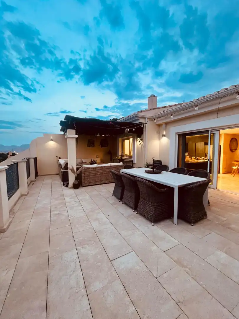 Terraza de Casa o chalet en venta en Cartagena con Aire acondicionado, Terraza y Amueblado