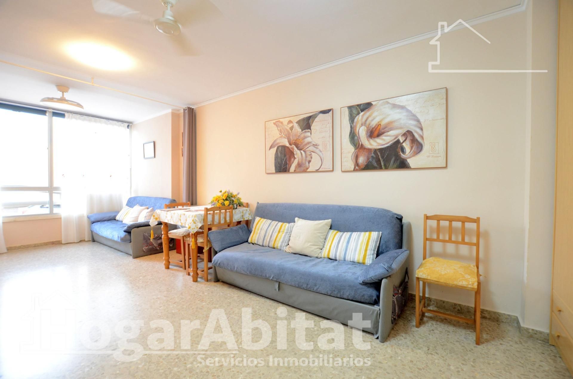 Sala de estar de Piso en venta en Bellreguard con Trastero