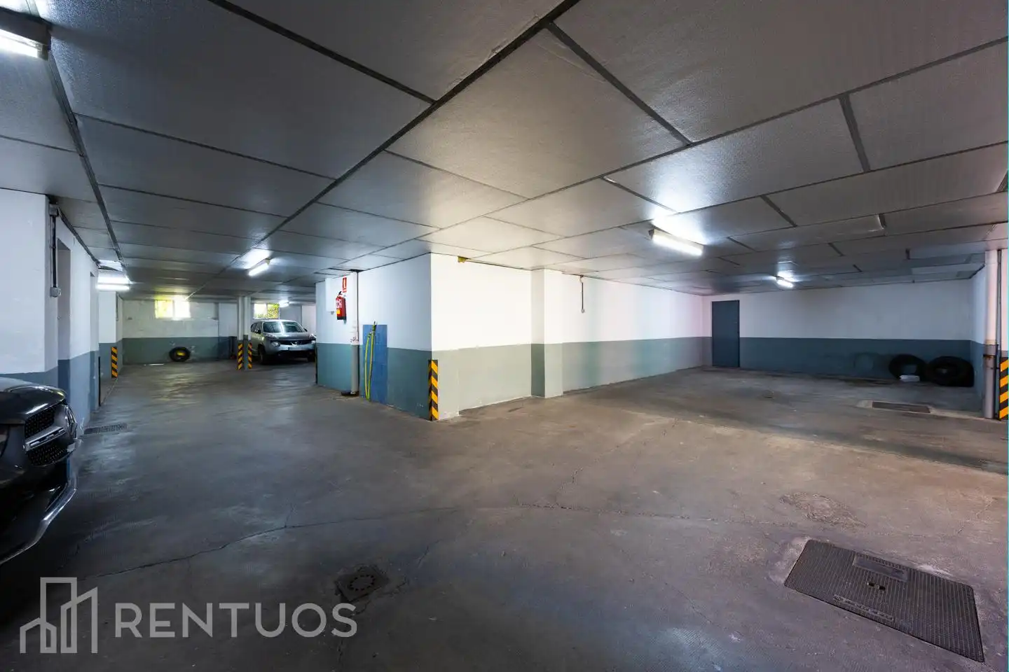 Parking of Flat for rent in Majadahonda  with Air Conditioner, Heating and Parquet flooring