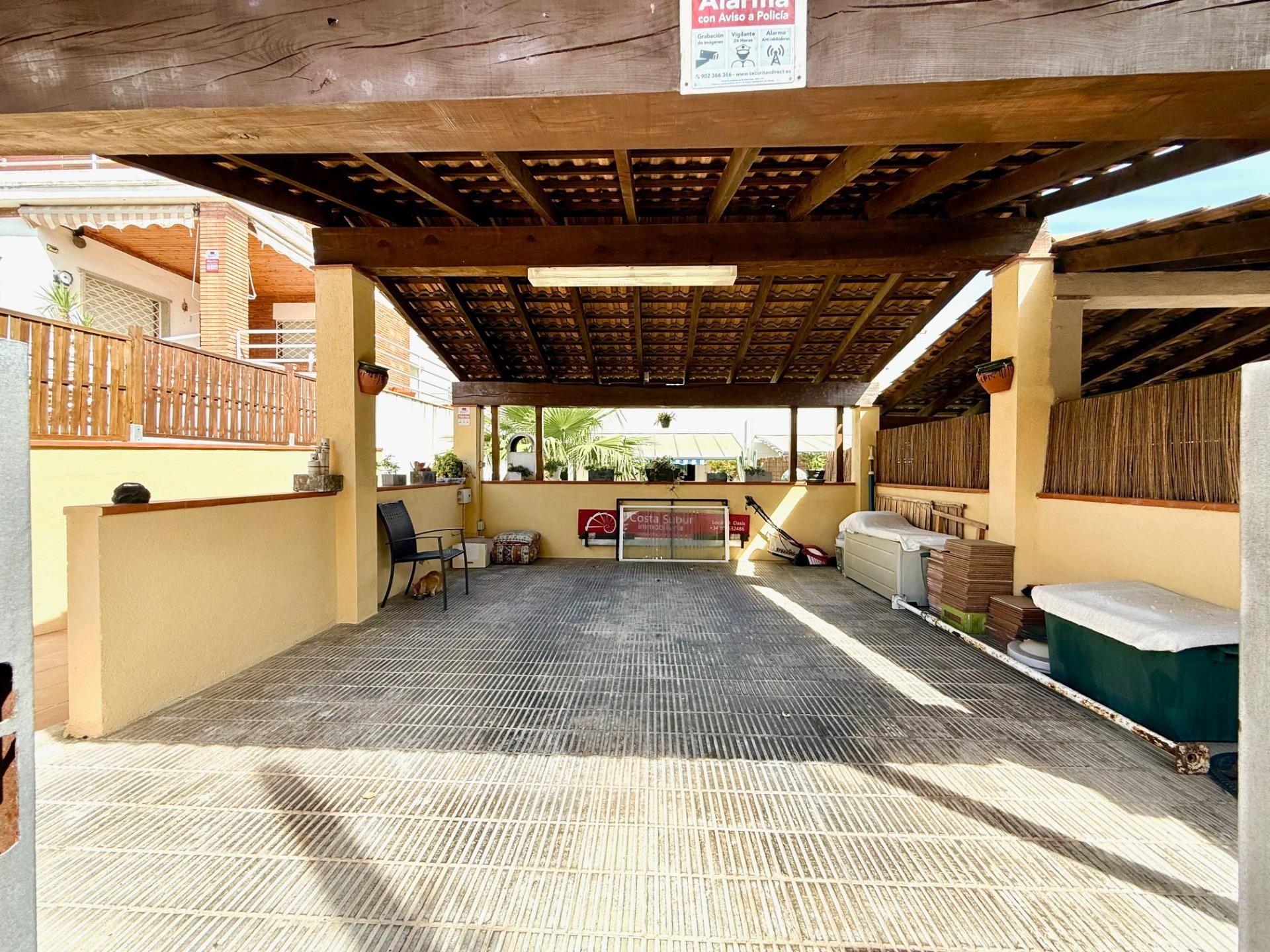 Terrace of Single-family semi-detached for sale in Calafell  with Air Conditioner, Heating and Private garden