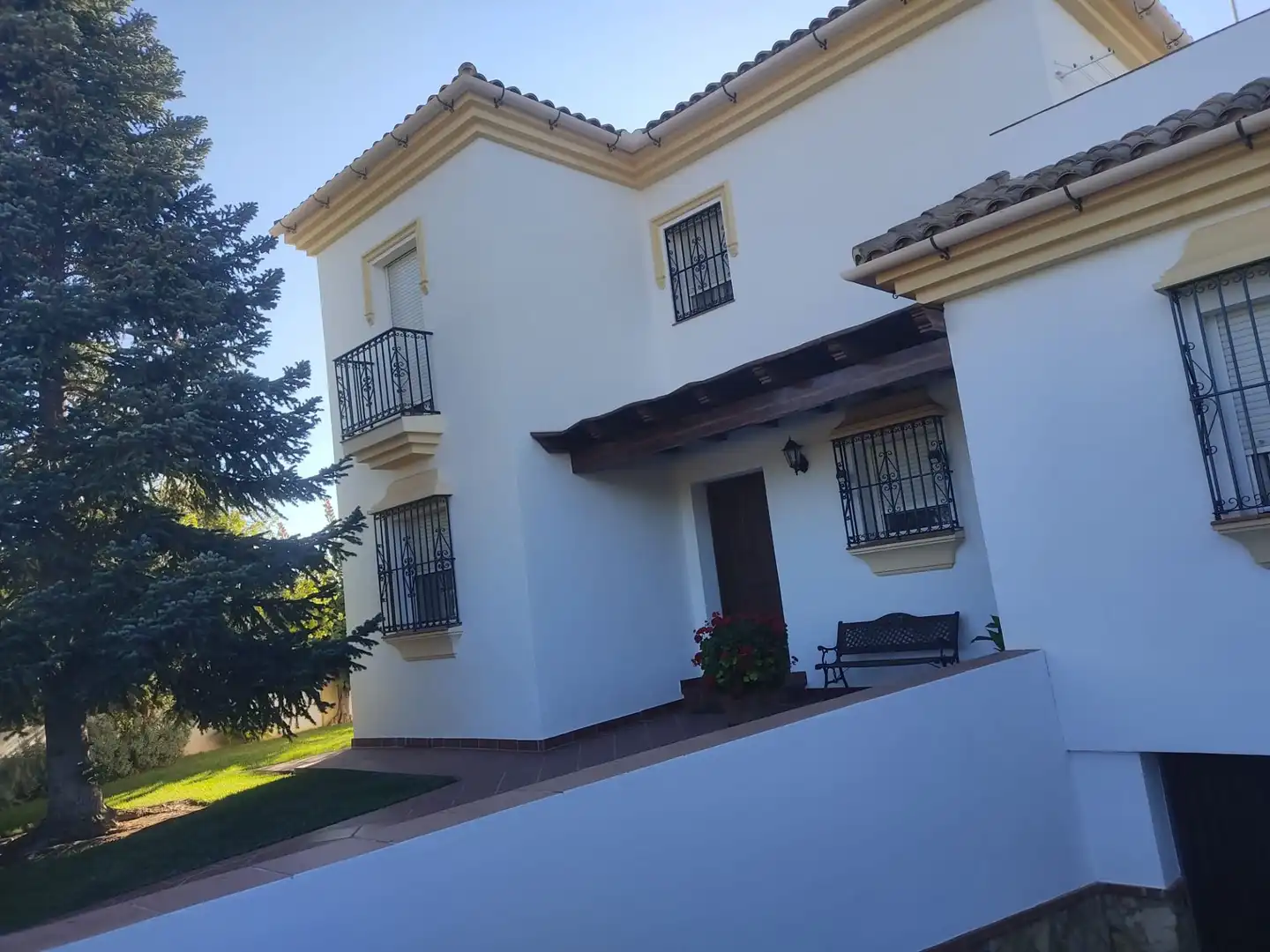 Vista exterior de Casa o chalet de alquiler en Ronda con Aire acondicionado, Calefacción y Jardín privado