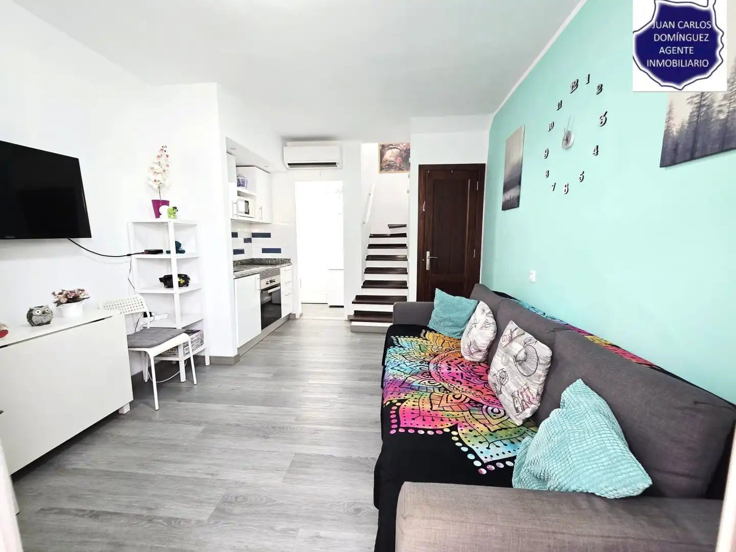 Living room of Houses for rent in San Bartolomé de Tirajana  with Air Conditioner, Terrace and Furnished