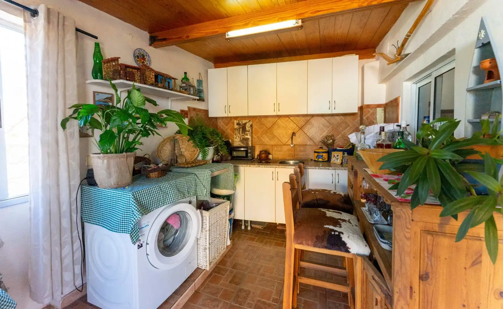 Cuina de Casa o xalet en venda en La Orotava amb Terrassa