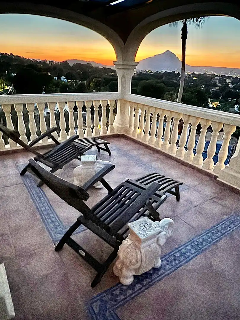 Terrace of Houses for sale in Jávea / Xàbia  with Air Conditioner and Private garden
