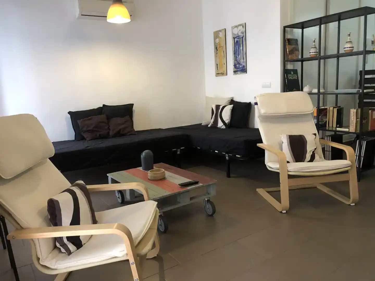 Sala de estar de Piso en venta en Antequera con Aire acondicionado, Trastero y Amueblado