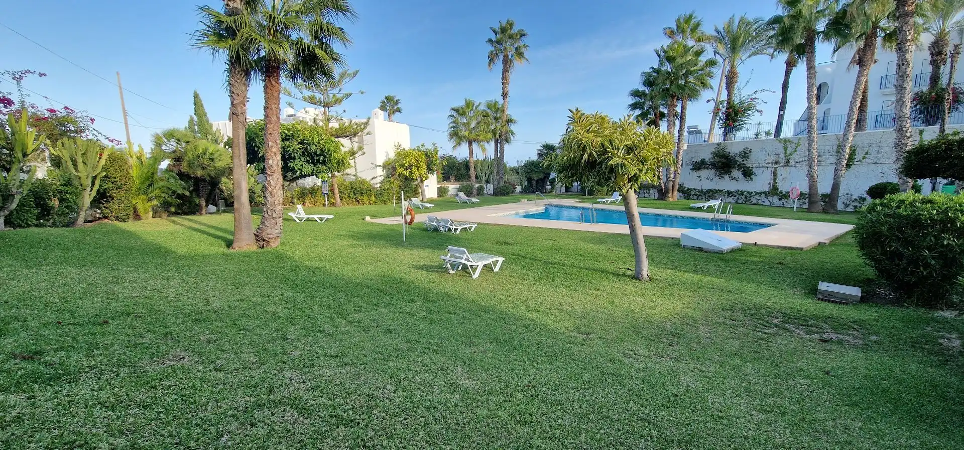 Swimming pool of Apartments for sale in Mojácar  with Air Conditioner, Heating and Terrace