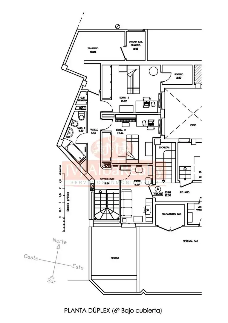 Dúplex en venta en Albacete con Aire acondicionado, Calefacción y Parquet