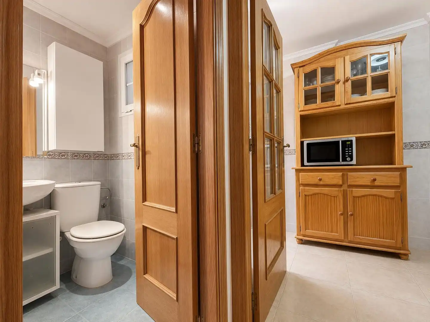 Bany de Casa o xalet en venda en Santa Pola amb Aire condicionat, Calefacció i Jardí privat