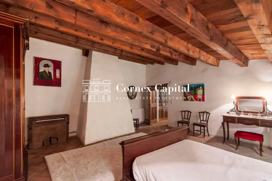 Habitación de Finca rústica de alquiler en Rupià con Aire acondicionado, Calefacción y Jardín privado