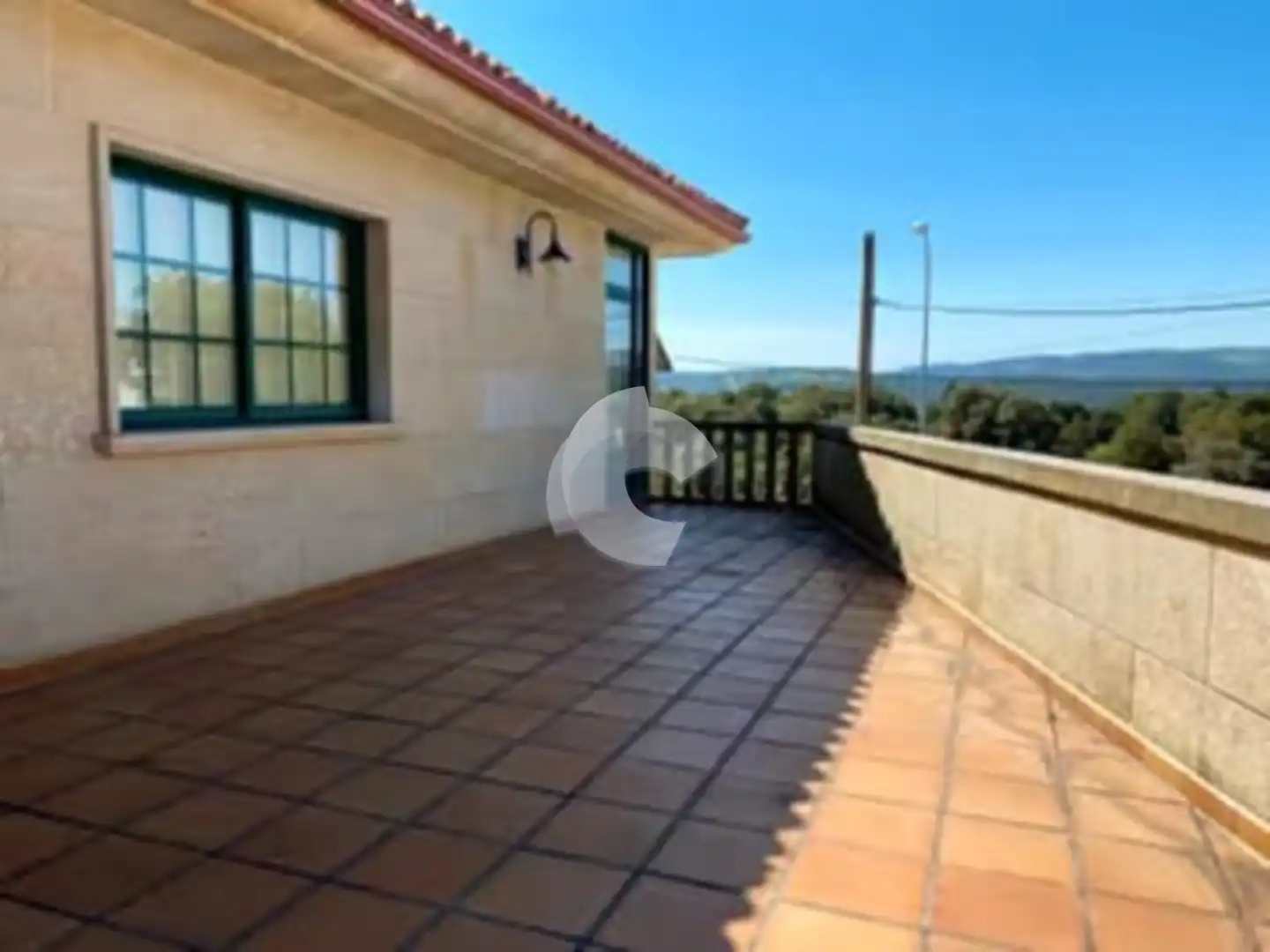 Terraza de Casa o chalet en venta en Beariz con Jardín privado