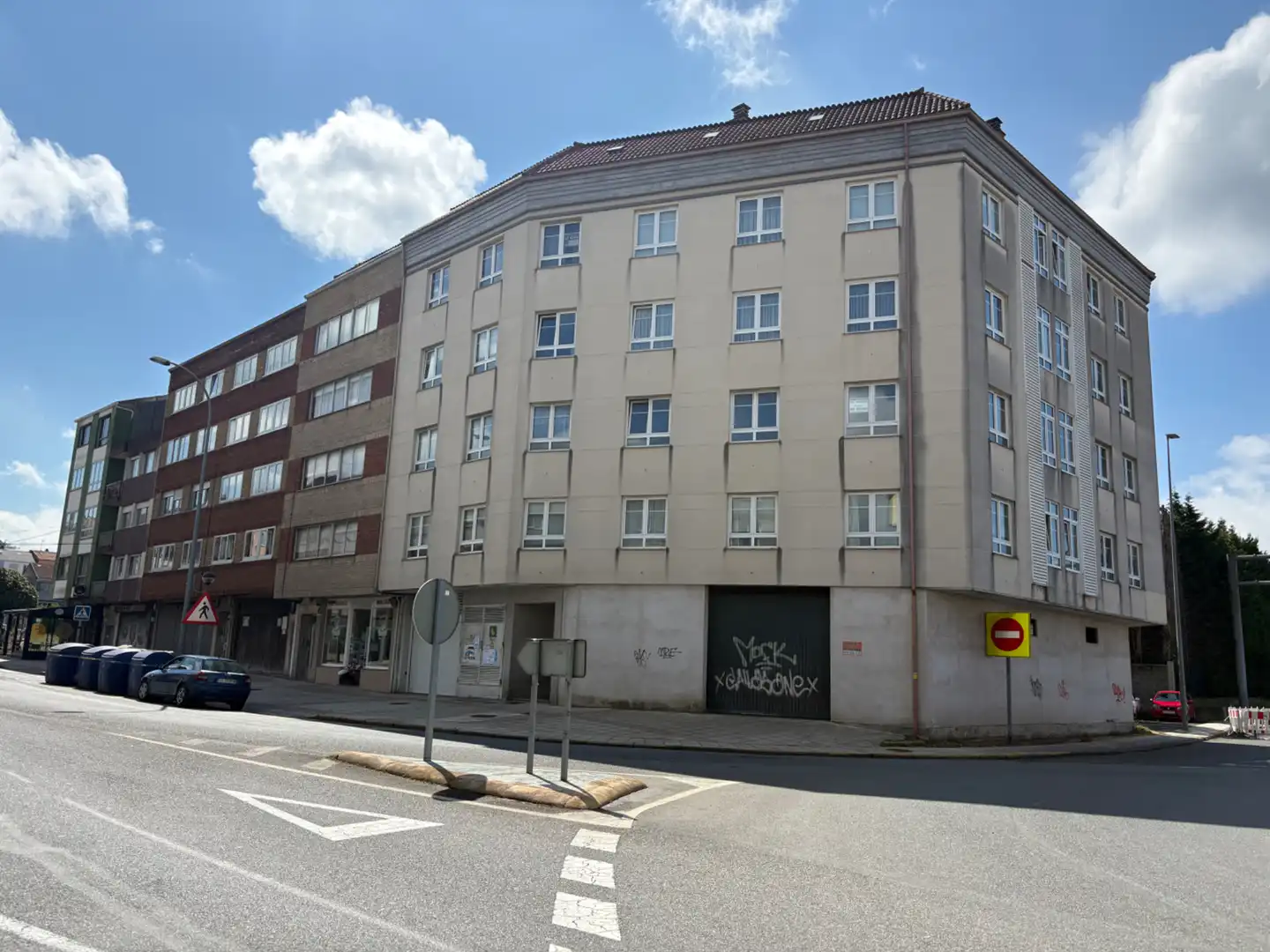 Vista exterior de Piso en venta en Narón con Trastero