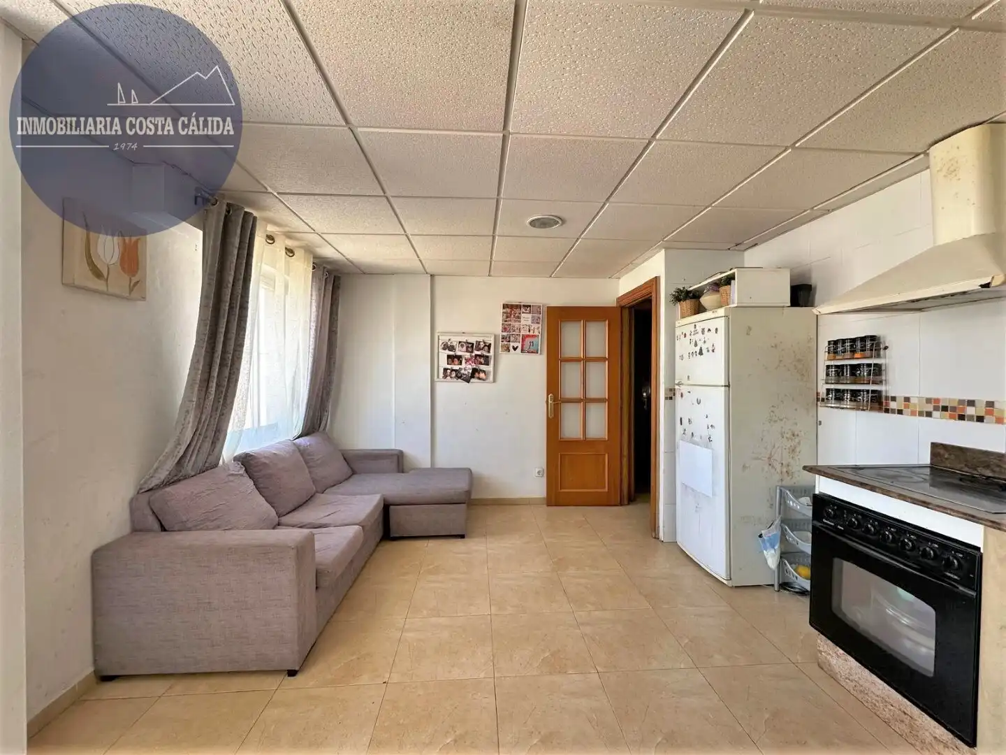 Wohnzimmer von Wohnung zum Verkauf in Águilas mit Balkon