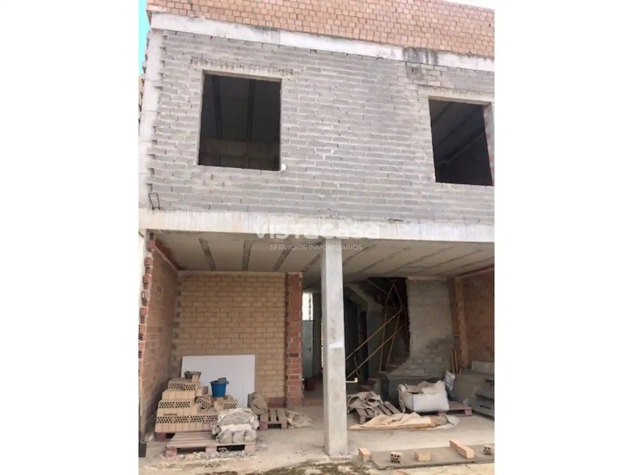 Vista exterior de Casa o chalet en venta en Mairena del Alcor con Calefacción y Terraza