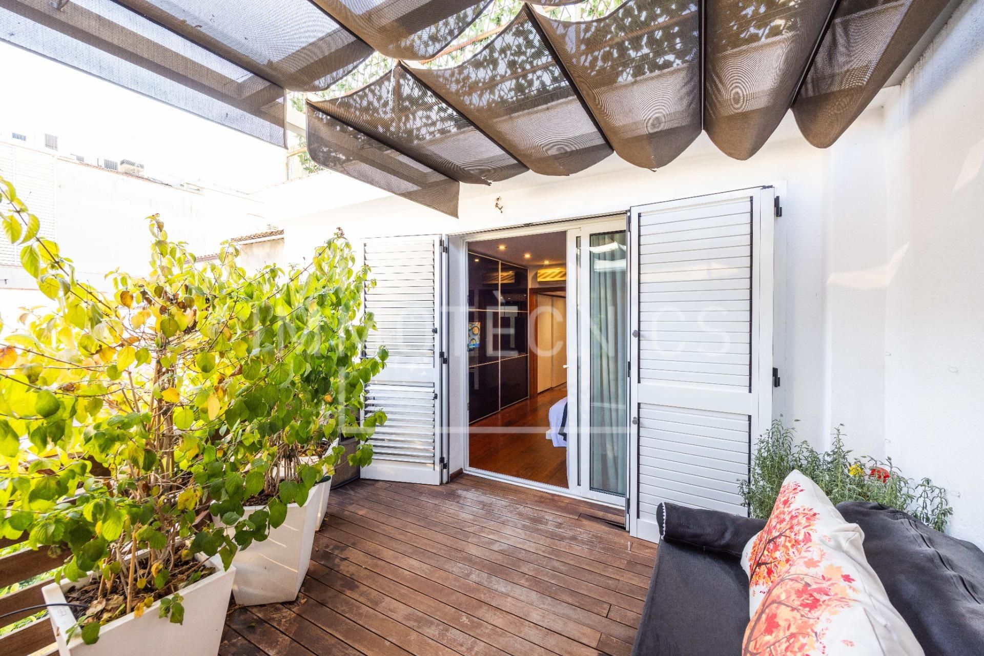 Terraza de Casa adosada en venta en Granollers con Balcón