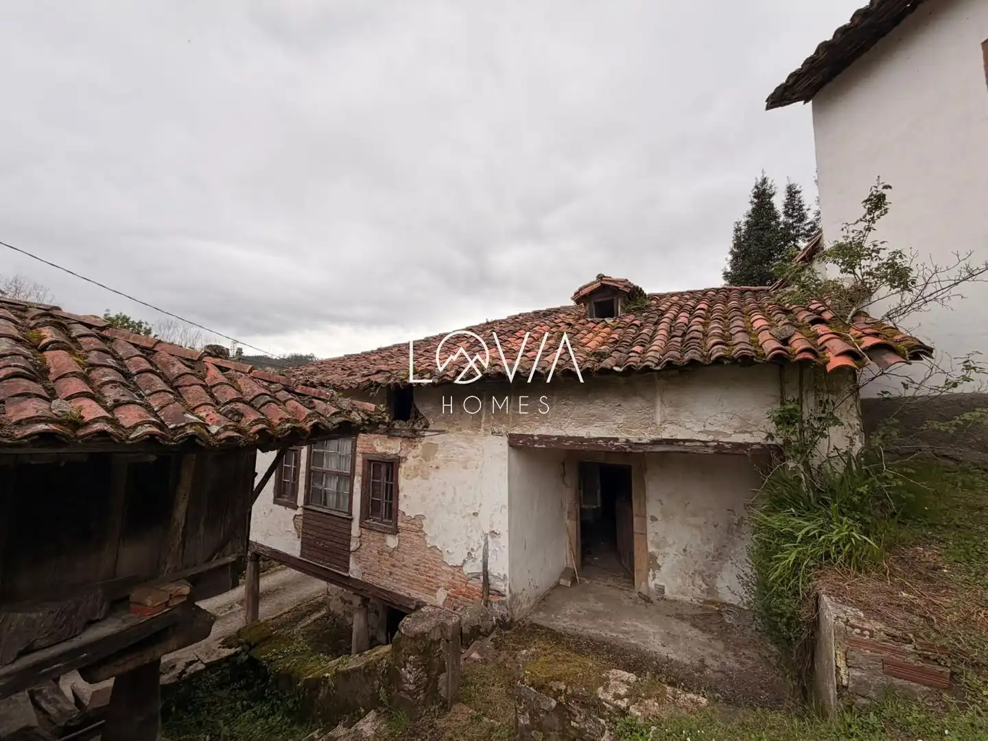 Vista exterior de Casa o xalet en venda en Pravia amb Jardí privat