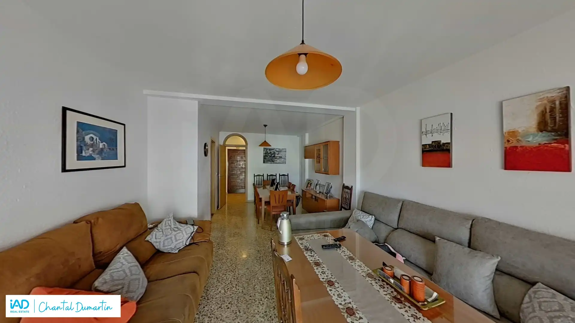 Sala d'estar de Pis en venda en Roquetas de Mar ciudad
