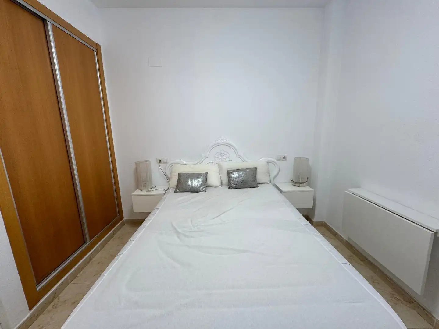 Bedroom of Apartments for rent in El Campello  with Air Conditioner, Heating and Terrace