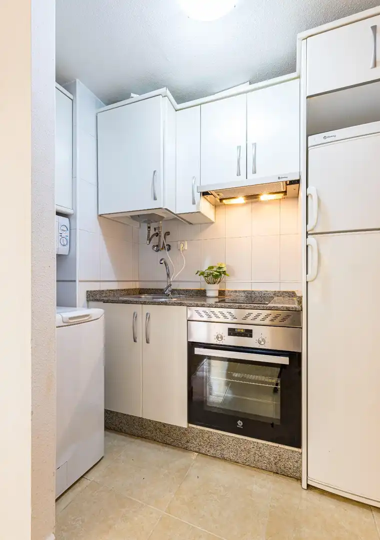 Cuina de Apartament en venda en Murcia amb Aire condicionat i Moblat