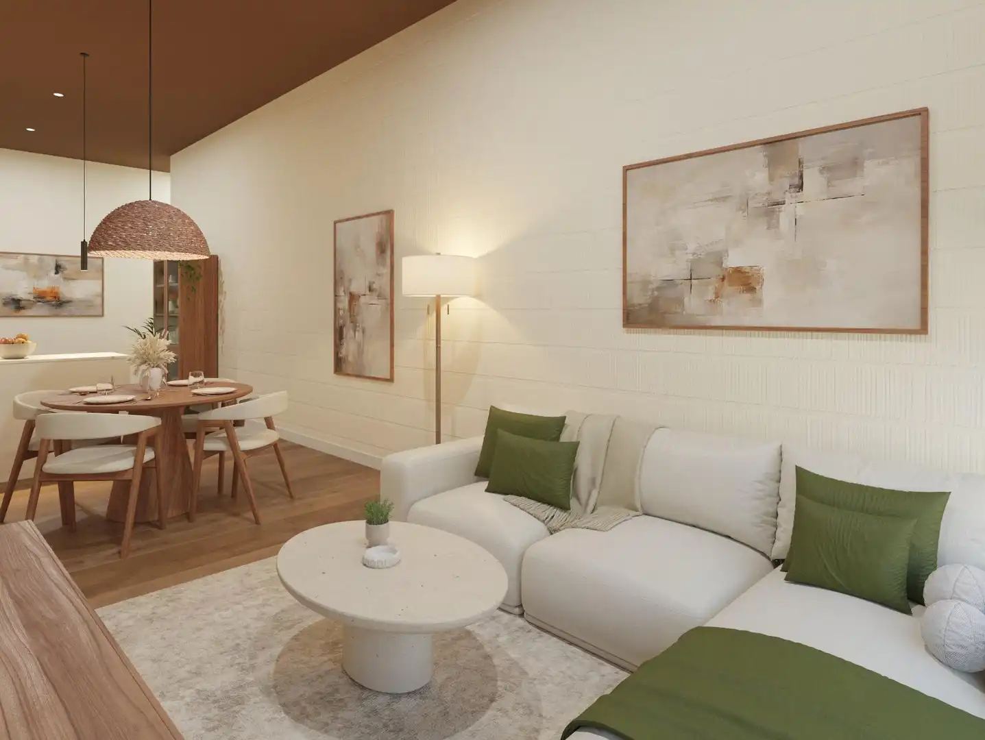 Wohnzimmer von Wohnung zur Miete in Alicante / Alacant mit Klimaanlage