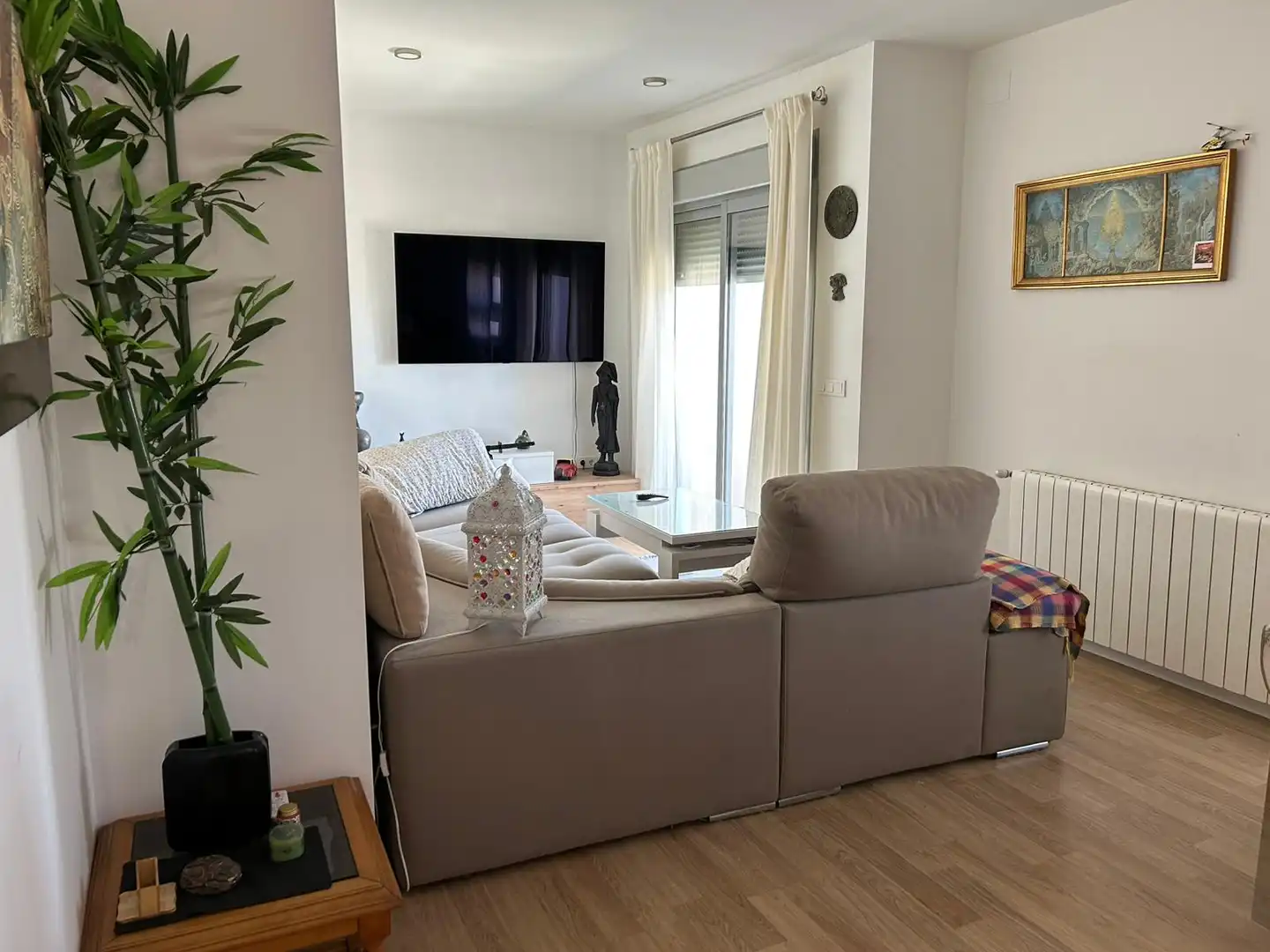 Sala de estar de Piso en venta en Tomares con Aire acondicionado, Terraza y Amueblado