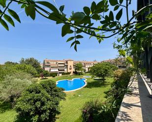Garden of Duplex to rent in Bétera  with Air Conditioner, Heating and Private garden