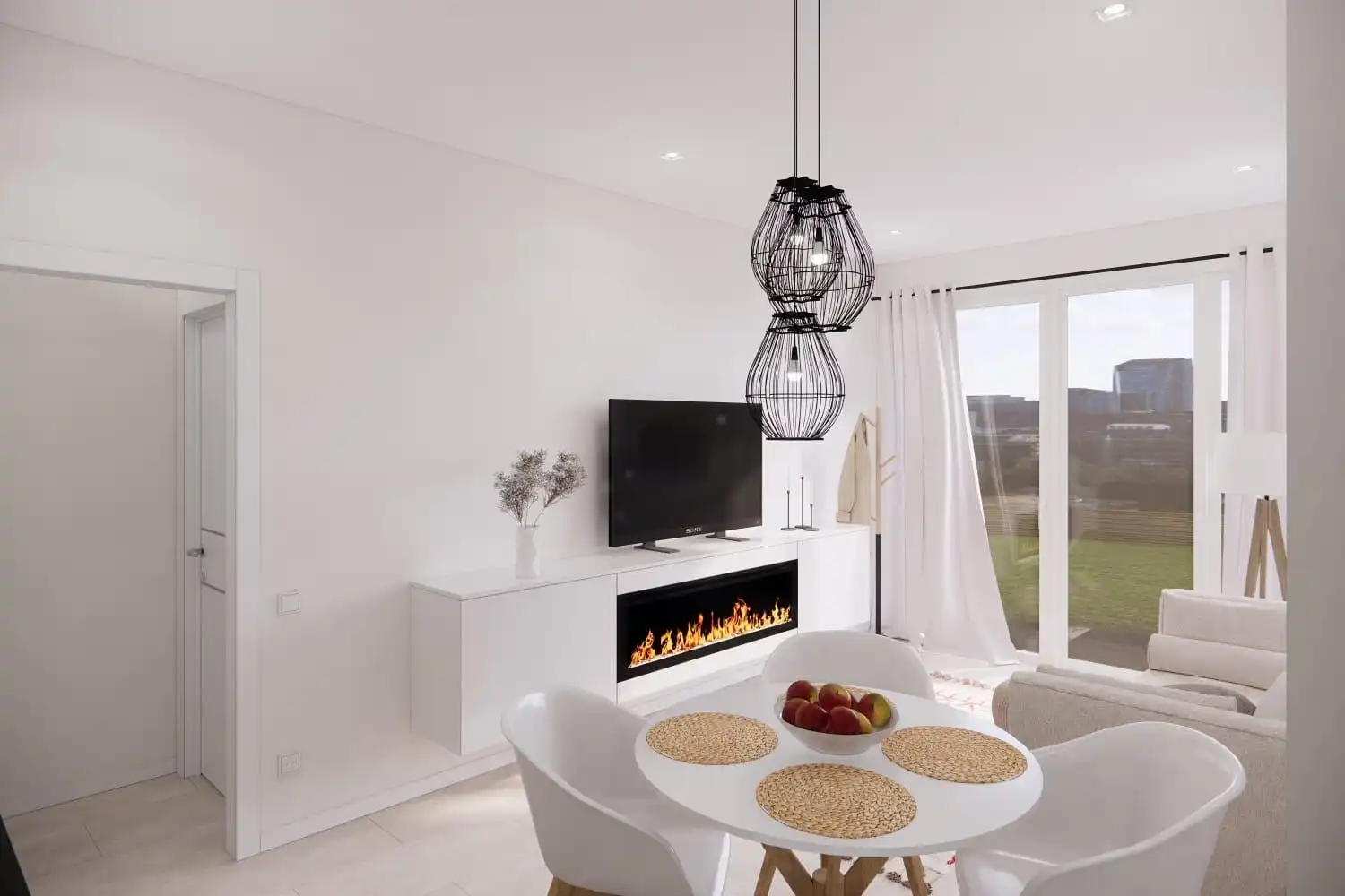 Sala de estar de Casa o chalet en venta en Torrevieja con Aire acondicionado, Jardín privado y Terraza
