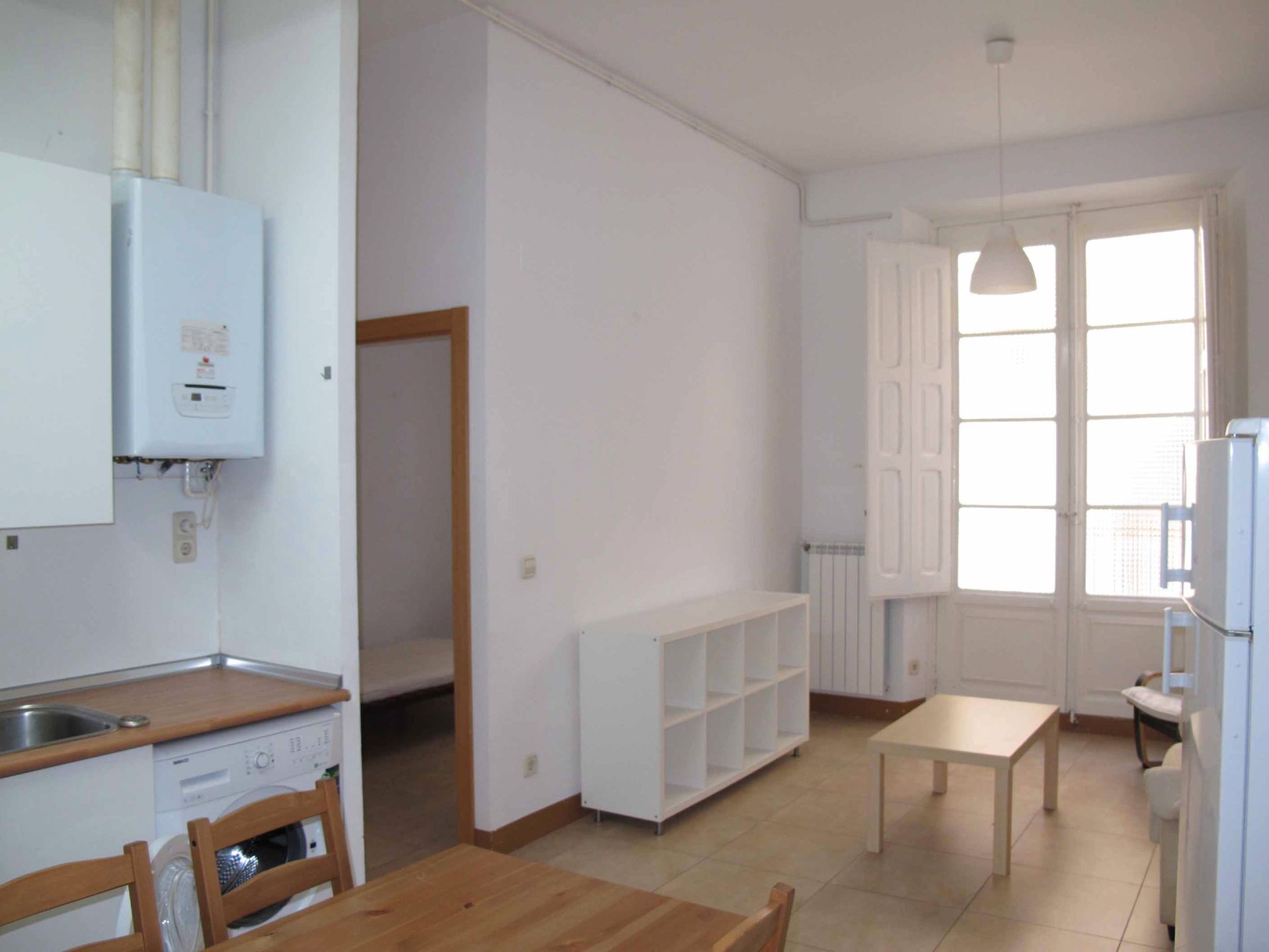 Bedroom of Flat to rent in  Huesca Capital  with Heating, Furnished and Washing machine
