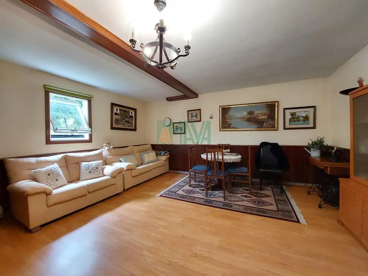 Sala de estar de Casa o chalet en venta en Maceda con Calefacción, Jardín privado y Parquet
