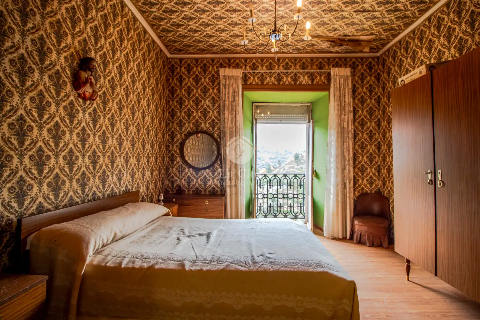 Schlafzimmer von Country house zum Verkauf in O Bolo  mit Privatgarten, Terrasse und Möbliert