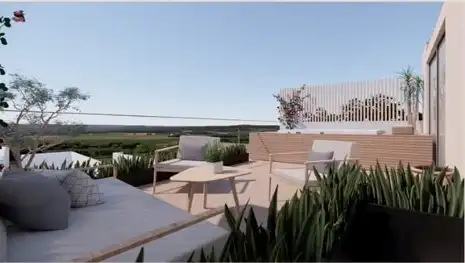 Terrassa de Casa adosada en venda en Campanet amb Traster i Jacuzzi