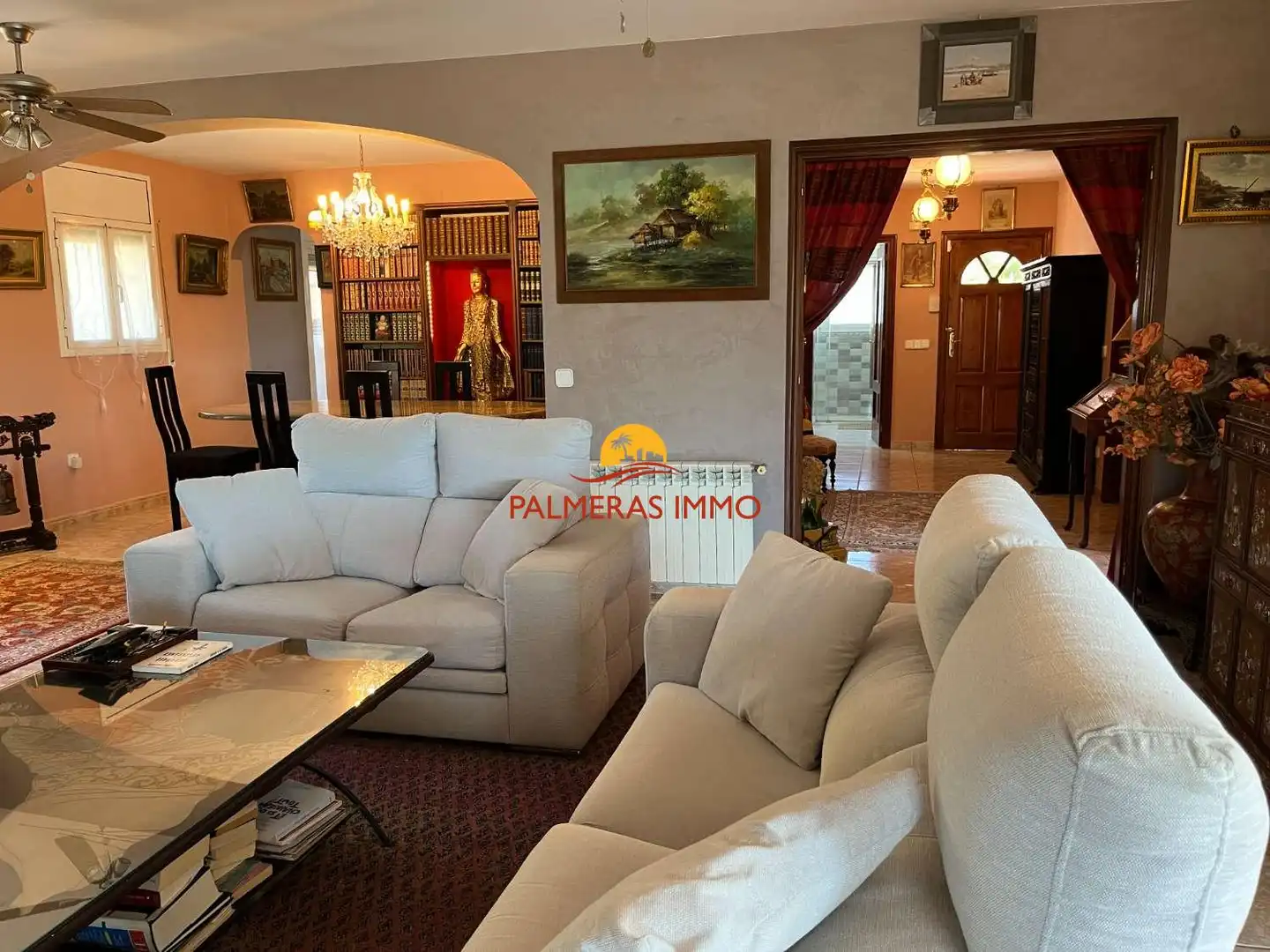 Sala d'estar de Casa o xalet en venda en Pratdip