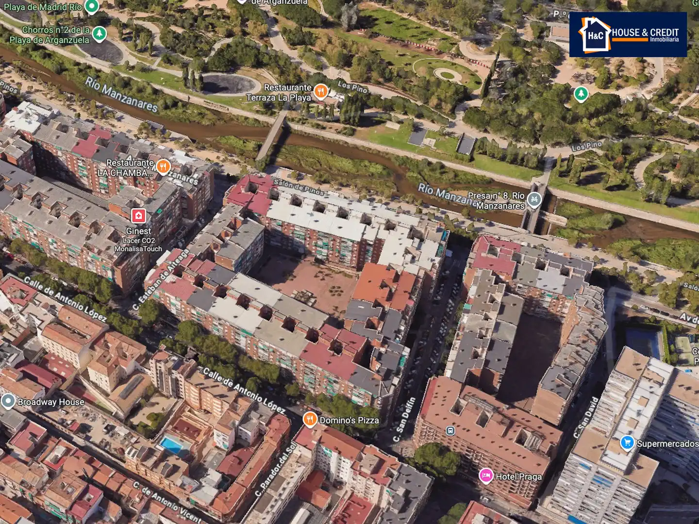 Exterior view of Flat for rent in Madrid  with Air Conditioner, Heating and Parquet flooring