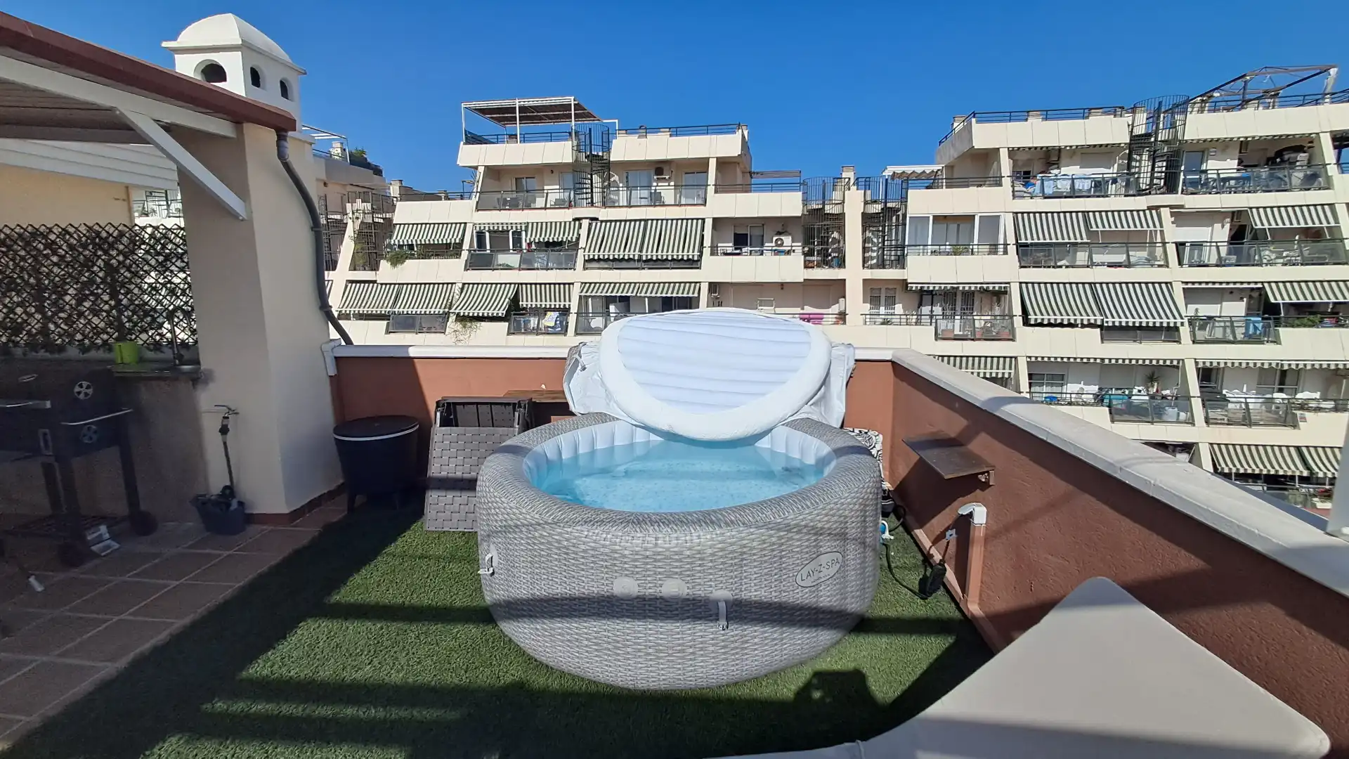 Terrassa de Dúplex en venda en Benalmádena amb Aire condicionat, Parquet i Terrassa