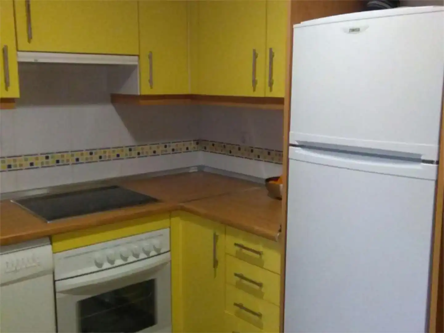 Küche von Wohnung zur Miete in Riaza mit Parkett, Möbliert und Balkon