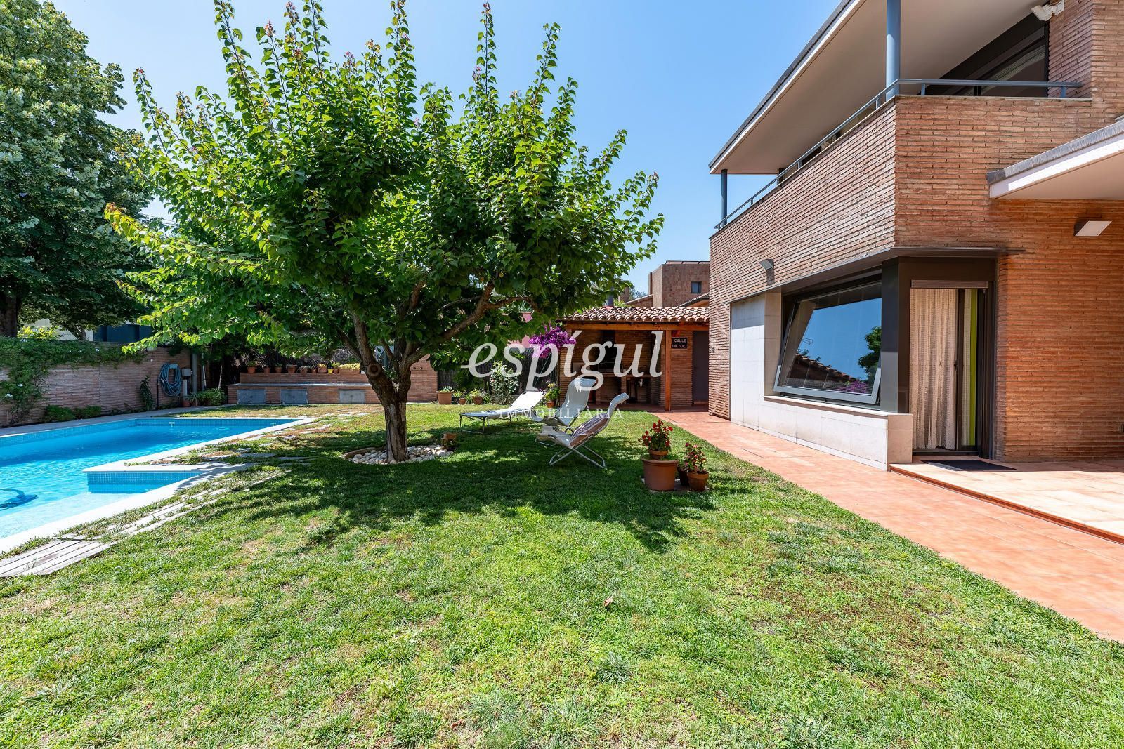 Jardín de Casa o chalet en venta en Sant Cugat del Vallès con Aire acondicionado, Calefacción y Parquet
