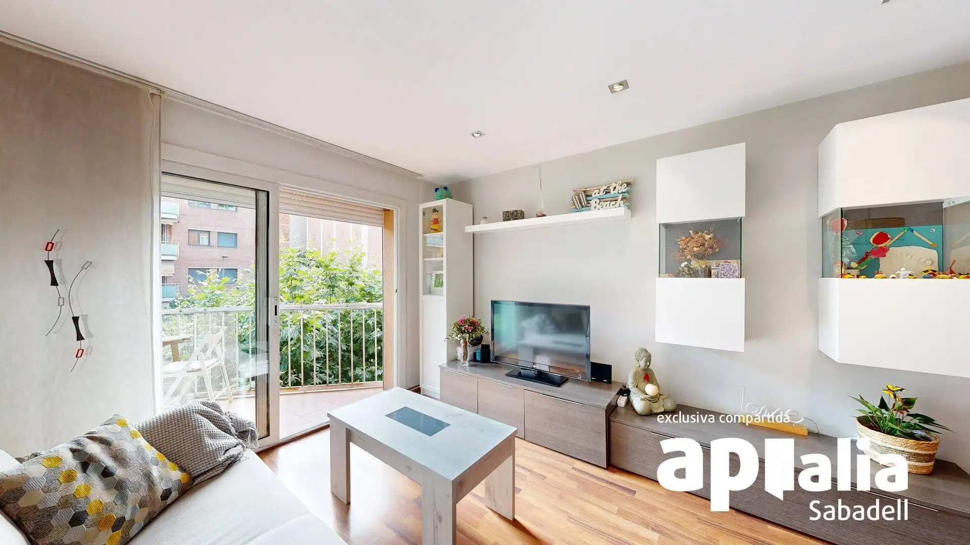 Wohnzimmer von Wohnung zum Verkauf in Barberà del Vallès mit Heizung, Terrasse und Balkon