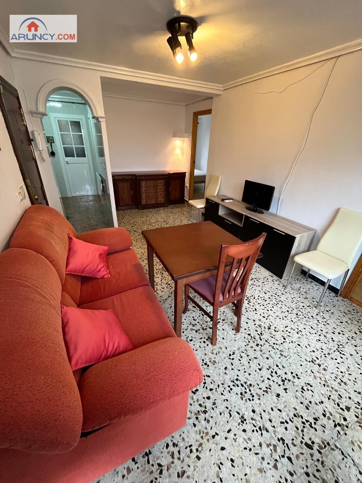 Living room of Flat for sale in  Sevilla Capital