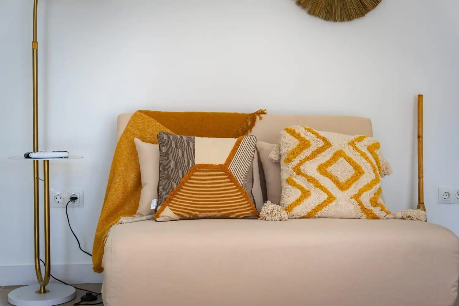 Sala de estar de Casa adosada en venta en Benalmádena con Aire acondicionado, Calefacción y Terraza