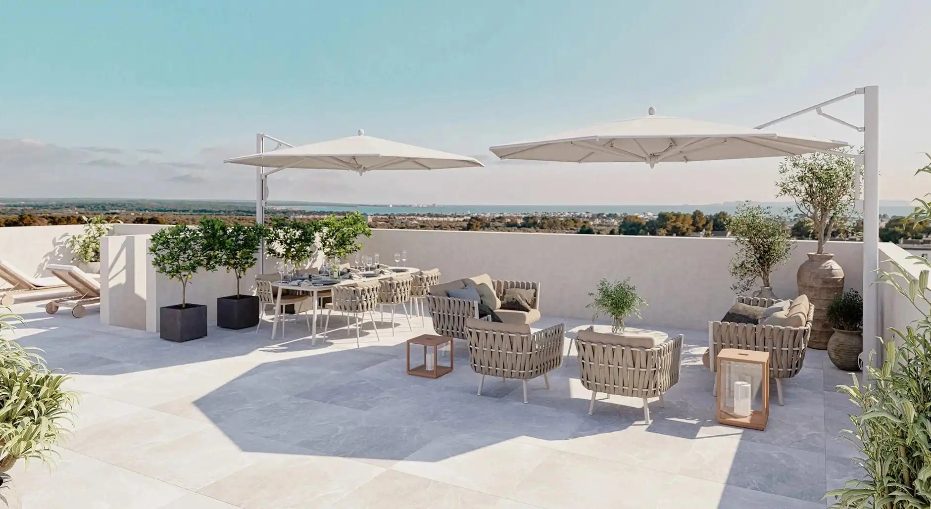Terraza de Ático en venta en Campos con Aire acondicionado, Terraza y Piscina comunitaria