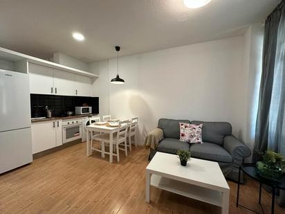 Living room of Flat to rent in  Madrid Capital  with Heating, Furnished and Washing machine