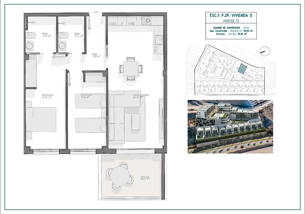 Apartment mit Terrasse zum Verkauf in El Hornillo, imagen 33