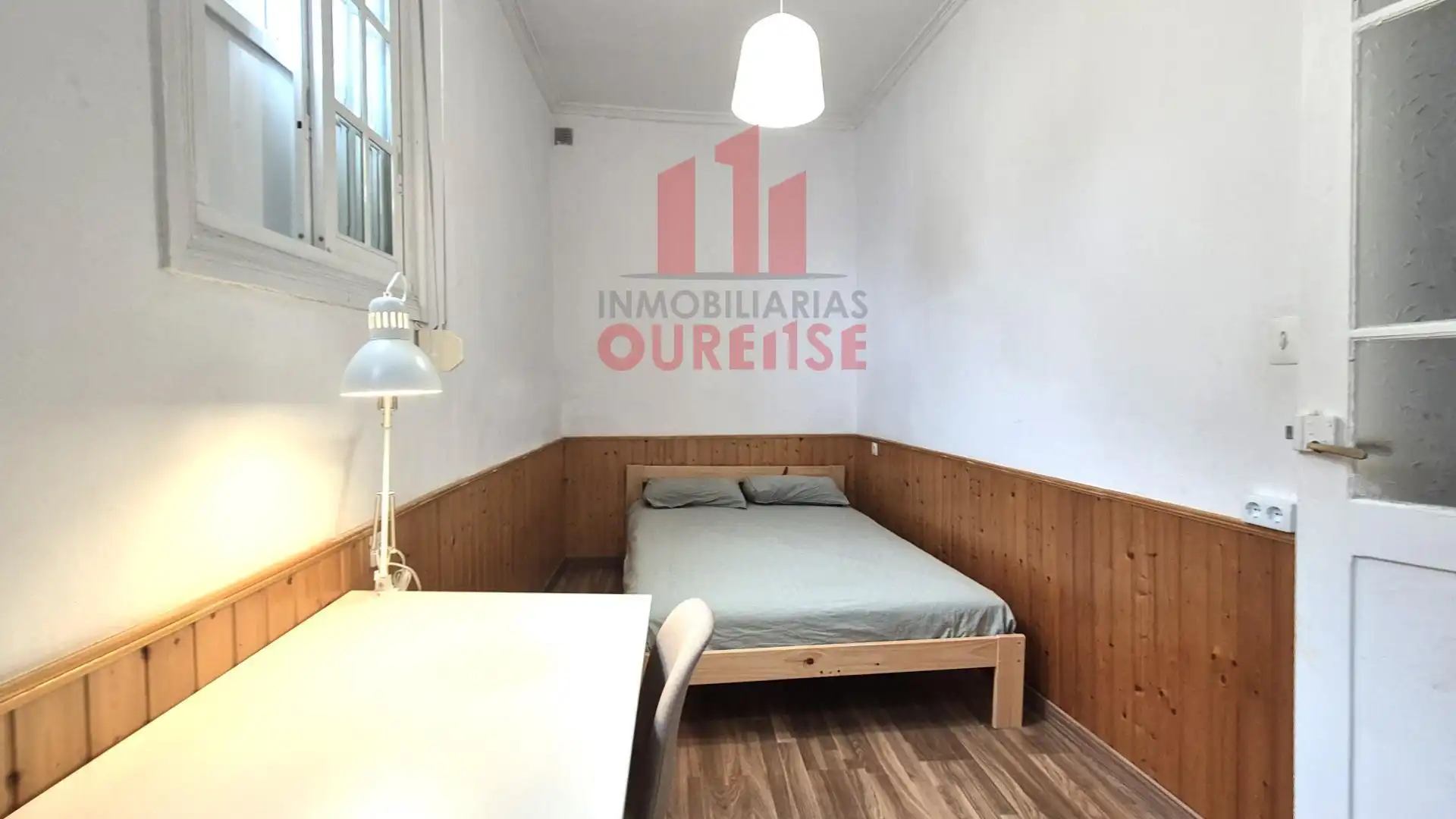 Schlafzimmer von Wohnung zur untervermieten in Ourense Capital  mit Heizung, Möbliert und Balkon