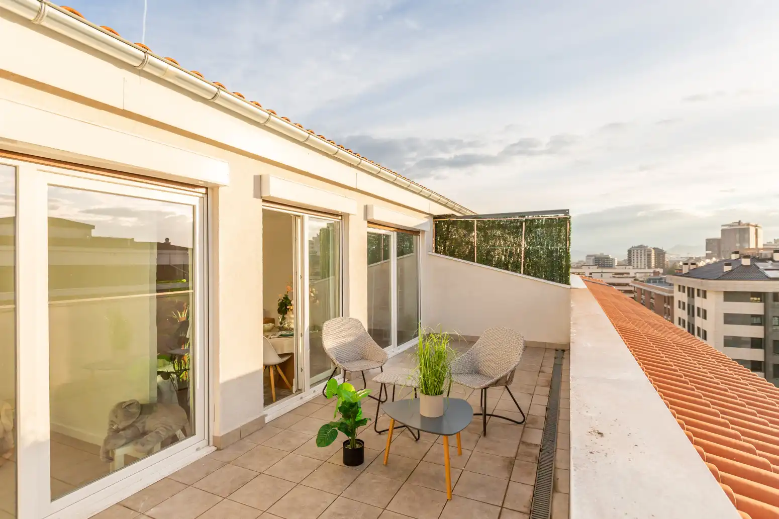 Terrace of Attic for sale in  Pamplona / Iruña  with Heating and Terrace