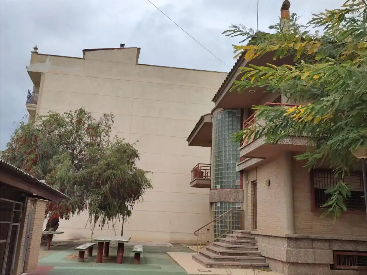 Vista exterior de Casa o chalet en venta en  Murcia Capital con Balcón