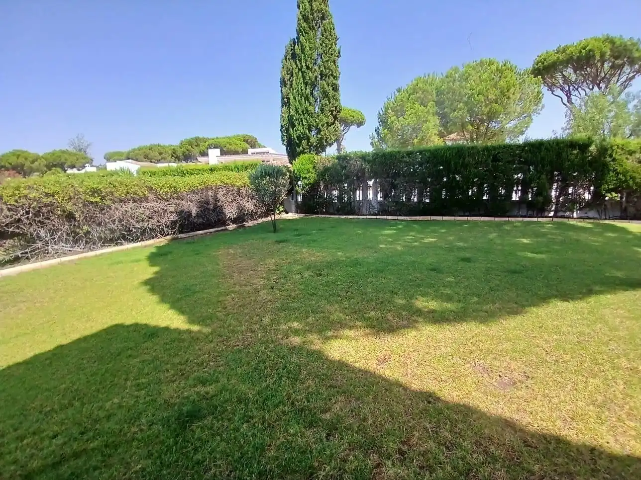 Garten von Haus oder Chalet zum Verkauf in Aljaraque mit Heizung, Privatgarten und Schwimmbad