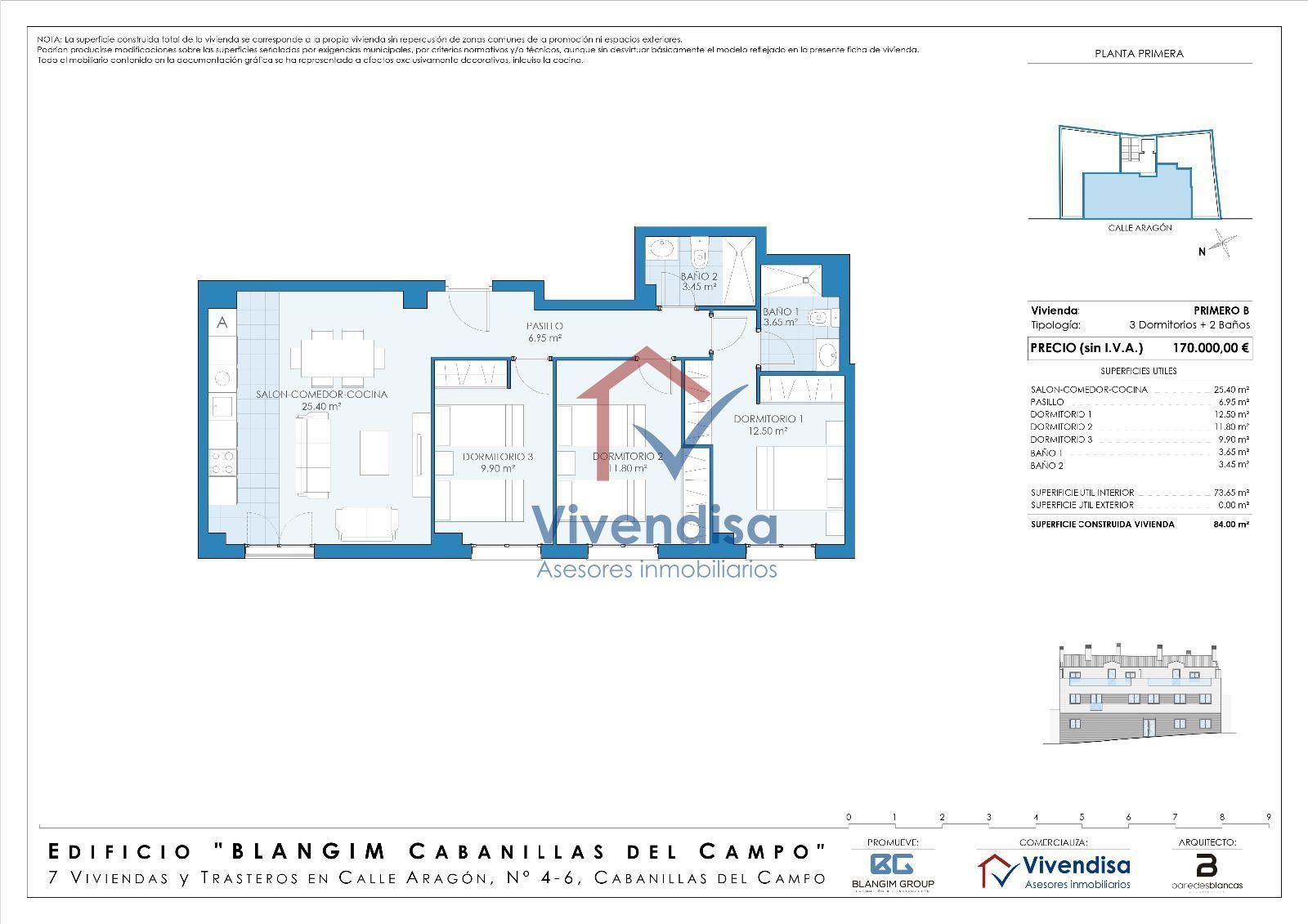 Flat for sale in Aragón, 4, Cabanillas del Campo